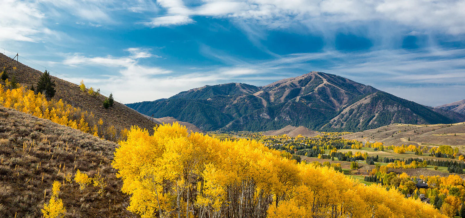 The mountains in Sun Valley Real Estate